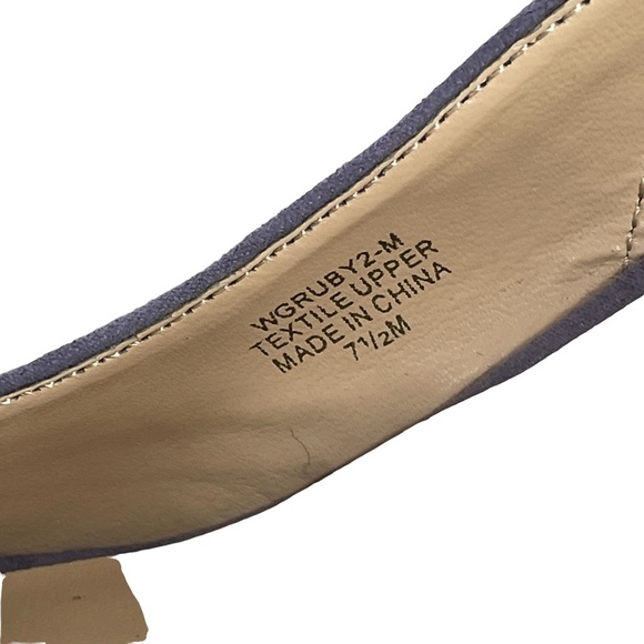 Guess Almost 5” Heel Cork Sling Back Open Toe SZ 7-1/2 - Picture 10 of 12